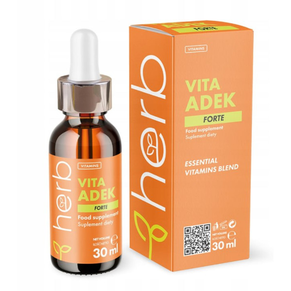 Witamina ADEK Forte w kroplach - 30 ml