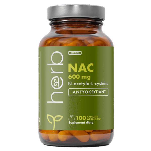 NAC 600 mg - 100 vege kaps.