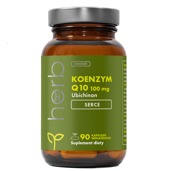 Koenzym Q10 Ubichinon 100 mg - 90 vege kaps.