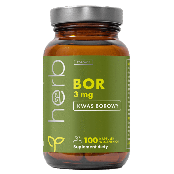 Bor 3 mg - 100 vege kaps.