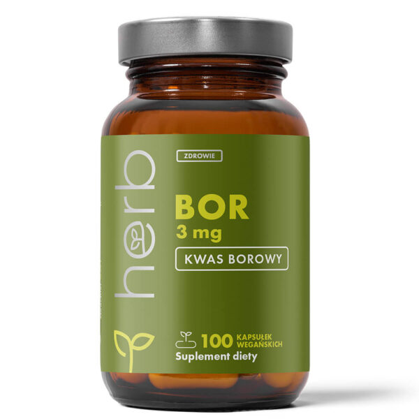 Bor 3 mg - 100 vege kaps.