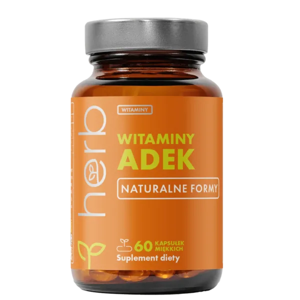 Witaminy ADEK - 60 kaps. miękkich