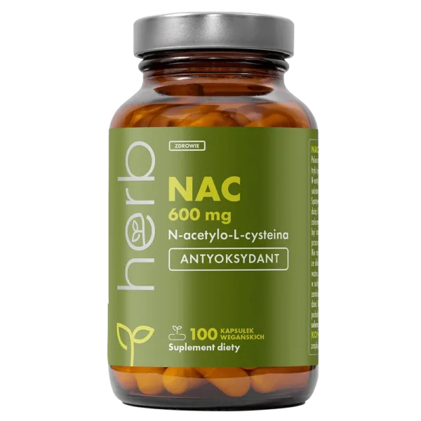 NAC 600 mg - 100 vege kaps.