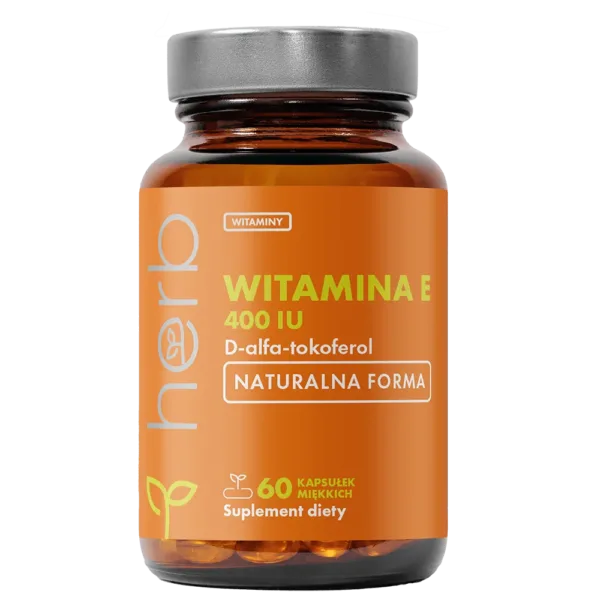 Witamina E 400 IU - 60 kaps. miękkich