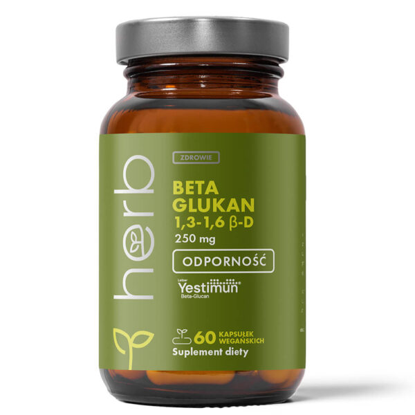 Beta Glukan 1,3-1,6 β-D 250 mg - 60 vege kaps.
