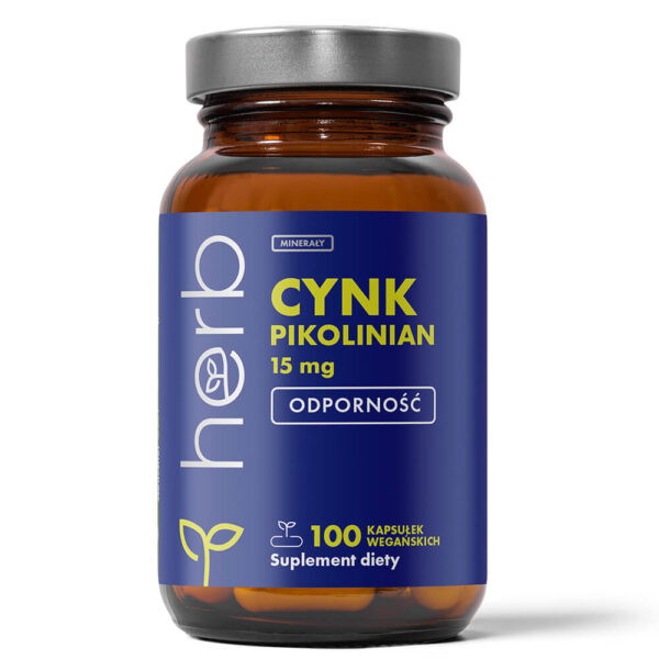 Cynk Pikolinian 15 mg - 100 vege kaps.