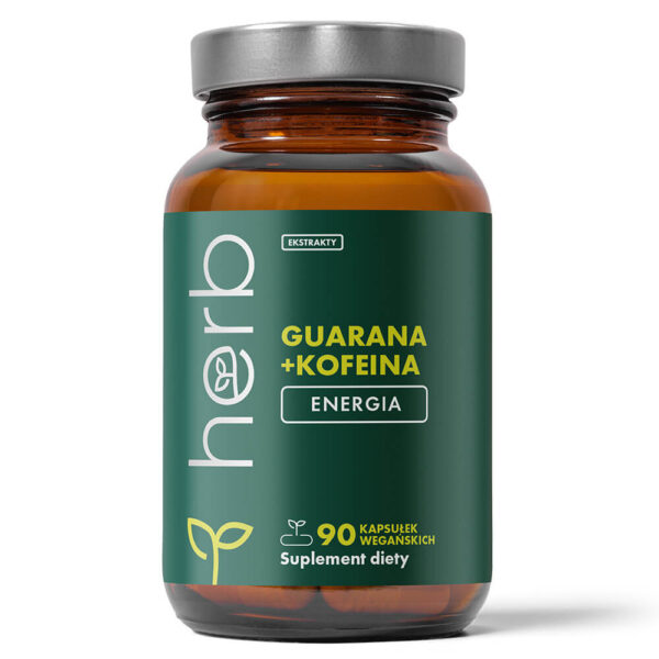 Guarana + Kofeina - 90 vege kaps.