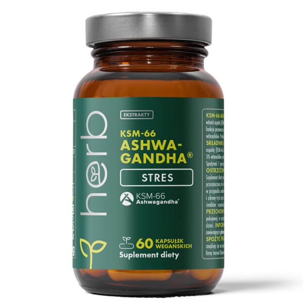 KSM-66 Ashwagandha® - 60 vege kaps.