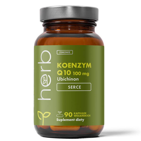 Koenzym Q10 Ubichinon 100 mg - 90 vege kaps.