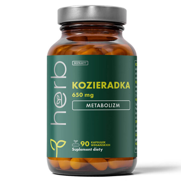 Kozieradka 650 mg - 90 vege kaps.