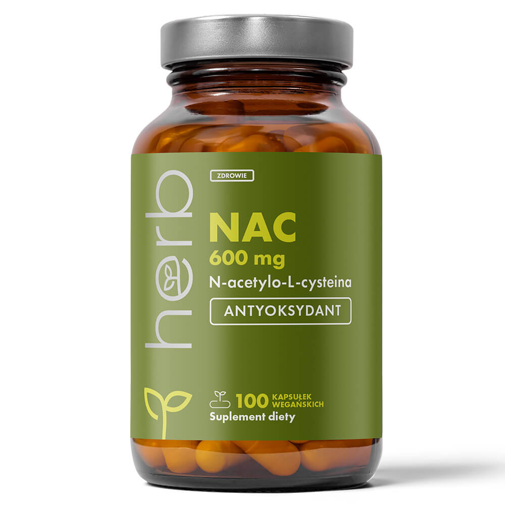NAC 600 mg - 100 vege kaps.