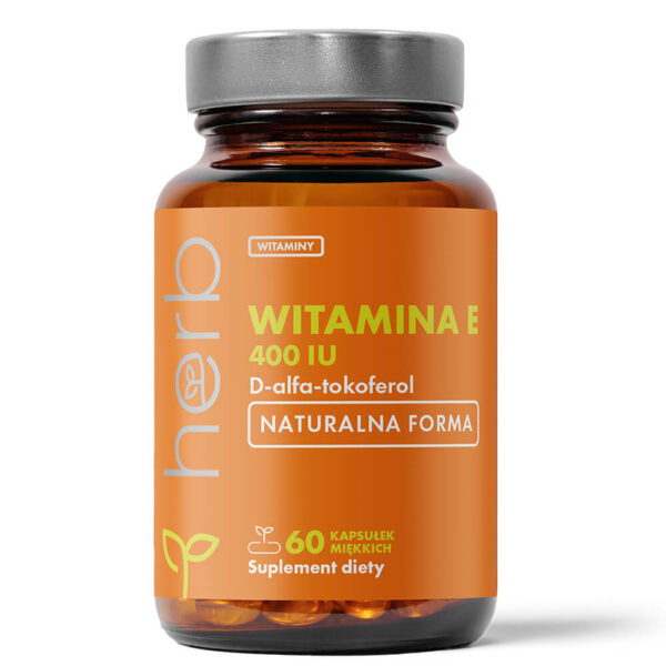 Witamina E 400 IU - 60 kaps. miękkich