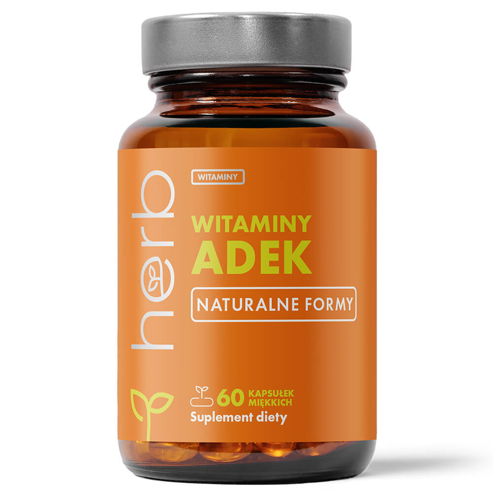 Witaminy ADEK - 60 kaps. miękkich