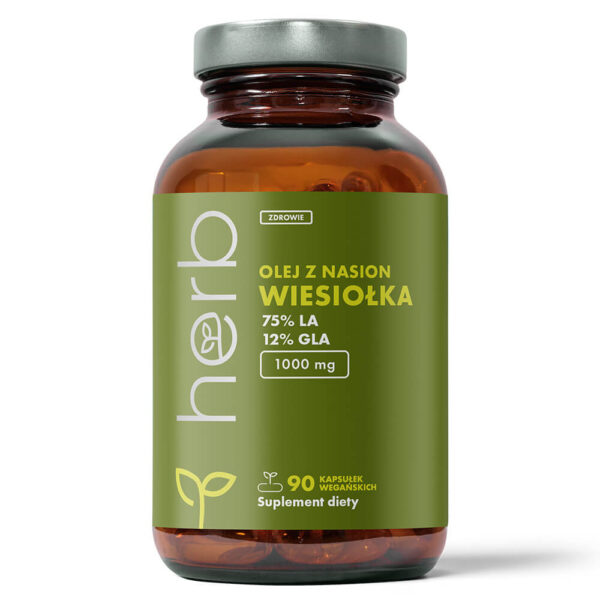 Olej z nasion wiesiołka 1000 mg - 90 vege kaps.
