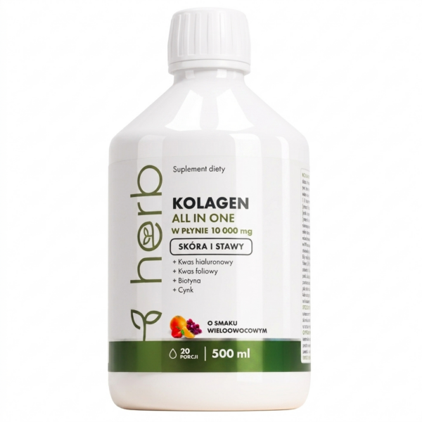 Kolagen w płynie ALL IN ONE 10 000 mg - 500 ml